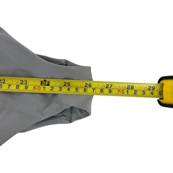 OYSHO Womens Swimsuit Bathing Suit Size S Gray Long Sleeve 2484/329 NWT - Picture 10 of 10